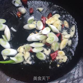 香菇炒青菜的做法步骤：4