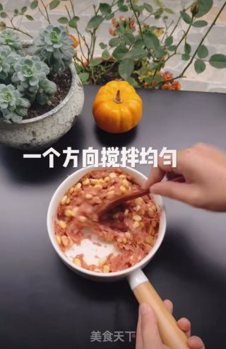 玫瑰煎饺的做法步骤：3