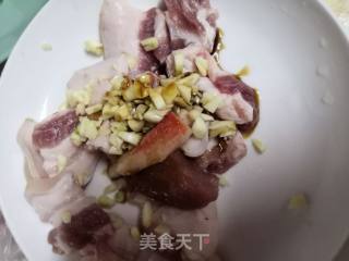 南瓜粉蒸肉的做法步骤：3