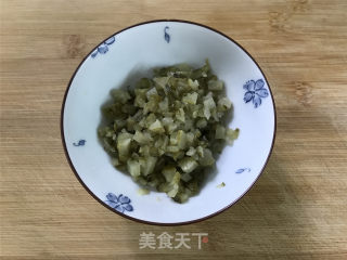 酸黄瓜拌豆腐的做法步骤：3