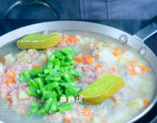 咖喱牛肉饭——宝宝辅食的做法步骤：5