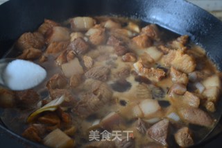 家常红烧肉的做法步骤：6