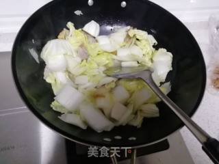 咸肉炒白菜的做法步骤：6