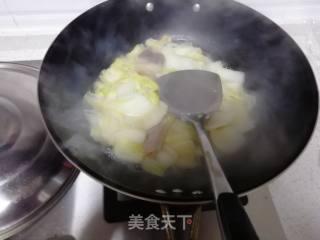 咸肉炒白菜的做法步骤：7