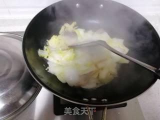 咸肉炒白菜的做法步骤：8