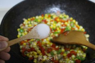 金玉满堂——肉末炒玉米的做法步骤：9