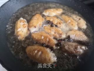 家常菜——红烧可乐鸡中翅的做法步骤：4