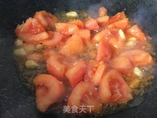 番茄金针菇牛肉丸汤的做法步骤：4