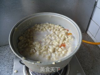 鸡蛋番茄疙瘩汤的做法步骤：10