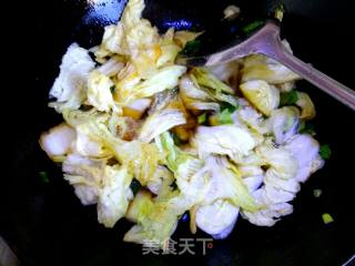 白菜炖冻豆腐的做法步骤：7