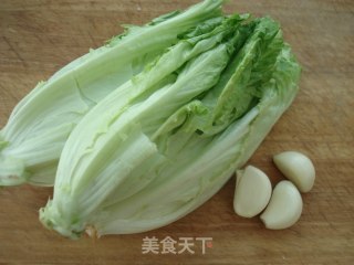 快手素菜之蚝油生菜的做法步骤：1