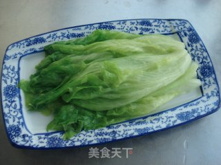 快手素菜之蚝油生菜的做法步骤：3