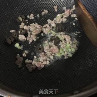 肉末海参生菜粥的做法步骤：7