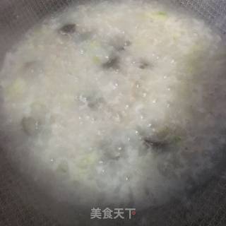 肉末海参生菜粥的做法步骤：11