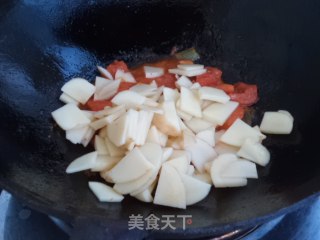 土豆番茄鸡蛋汤的做法步骤：4