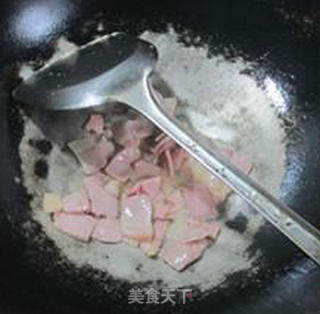 荷兰豆咸肉炒鸡蛋的做法步骤：10