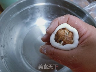 鲜肉大汤圆的做法步骤：10