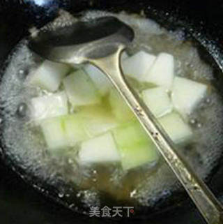 肉末酿油豆腐烧冬瓜的做法步骤：12