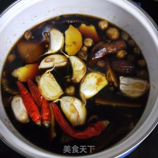 卤猪头肉+卤蛋的做法步骤：7