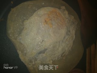 鸡蛋火腿手抓饼的做法步骤：4