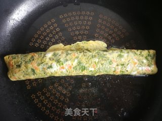 香椿鸡蛋卷的做法步骤：12