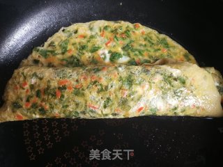 香椿鸡蛋卷的做法步骤：16