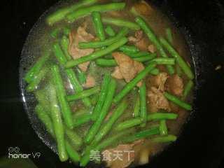 肉片炒豆角的做法步骤：8