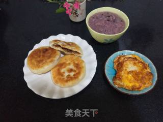 红糖核桃发面饼的做法步骤：11