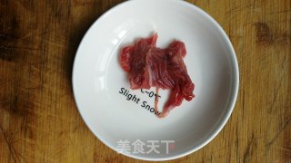 青菜牛肉海米糊的做法步骤：5