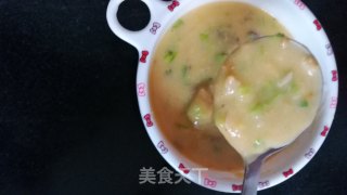 青菜牛肉海米糊的做法步骤：12