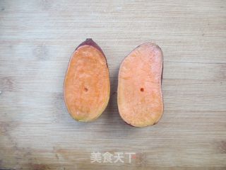 红薯豆沙饼的做法步骤：1