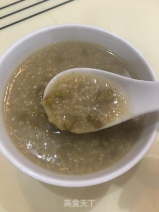 小米绿豆粥的做法步骤：7