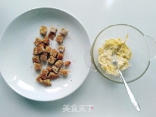 榴莲芝士鸡排大馅饼的做法步骤：2