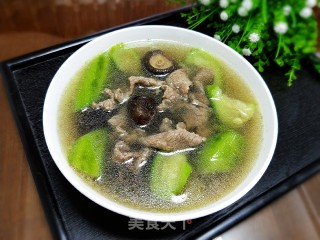 丝瓜牛肉汤的做法步骤：7