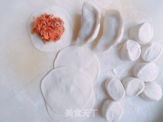 牛肉胡萝卜水饺的做法步骤：8