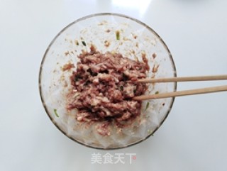 肉饼蒸鸡蛋的做法步骤：3