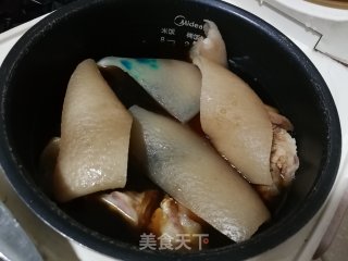 豆角炒肉皮的做法步骤：5