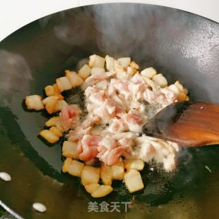 茭白炒肉的做法步骤：5