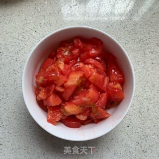 番茄浓汤烩饭的做法步骤：3