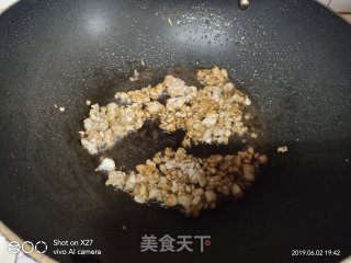 肉末南瓜的做法步骤：1