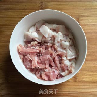 胡萝卜豆角炒肉丝的做法步骤：3