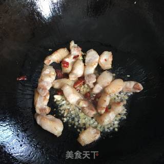 五花肉烧豆腐的做法步骤：4