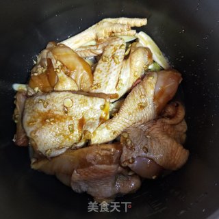 电饭锅焗鸡的做法步骤：5