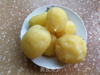 胡萝卜豇豆土豆泥的做法步骤：1