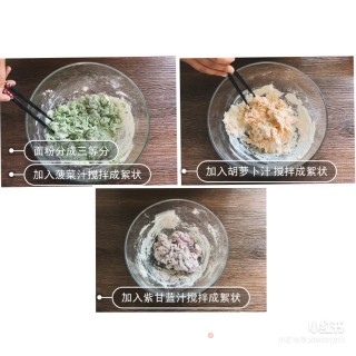 彩色手擀面，缤纷蔬菜营养补给的做法步骤：4