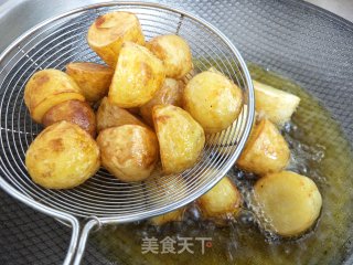 蒜香孜然土豆的做法步骤：6