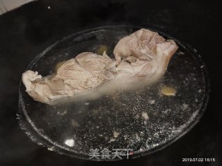 豆角干炖肉的做法步骤：3