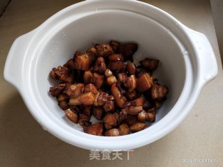 豆角干炖肉的做法步骤：11