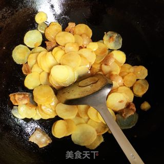 青椒土豆片的做法步骤：6