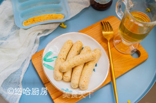 奶香咖喱鸡肉肠的做法步骤：10